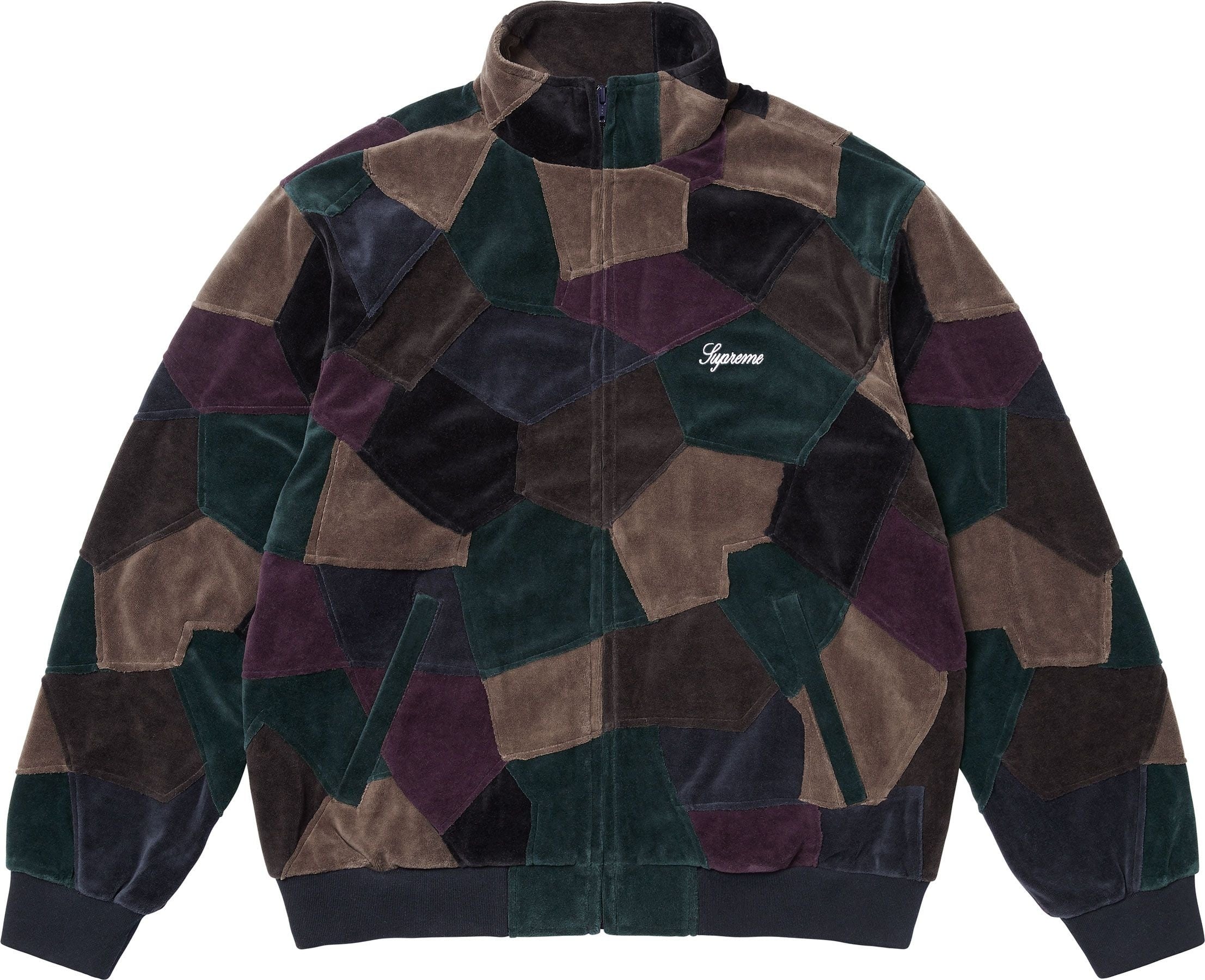 Patchwork Velour Track Jacket view 10